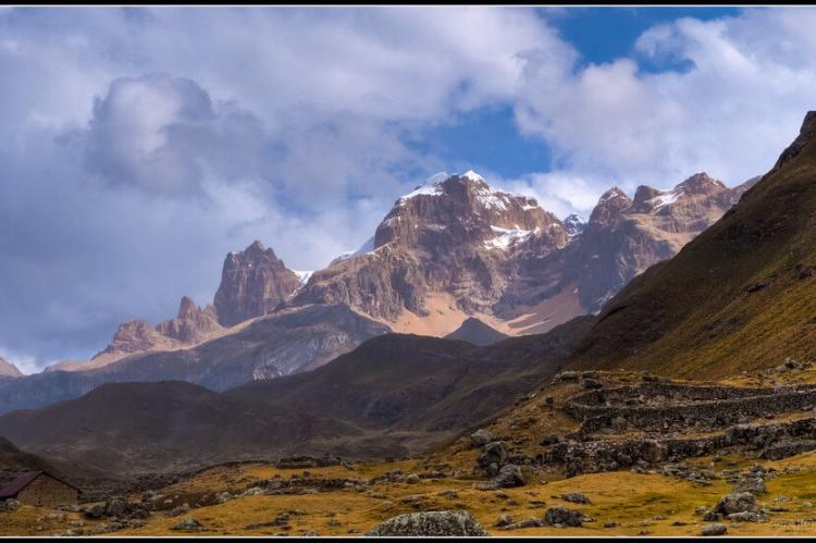 Cordillera Huayhuash panorama, Peru