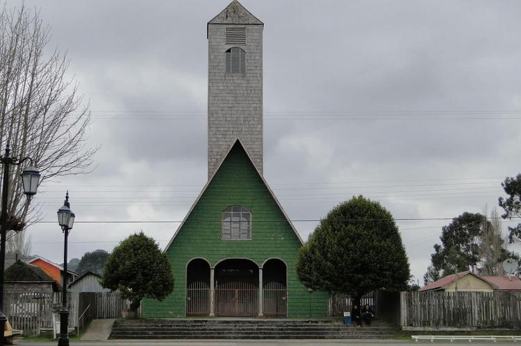 Iglesia Curaco de Vélez, Chiloé, Chile