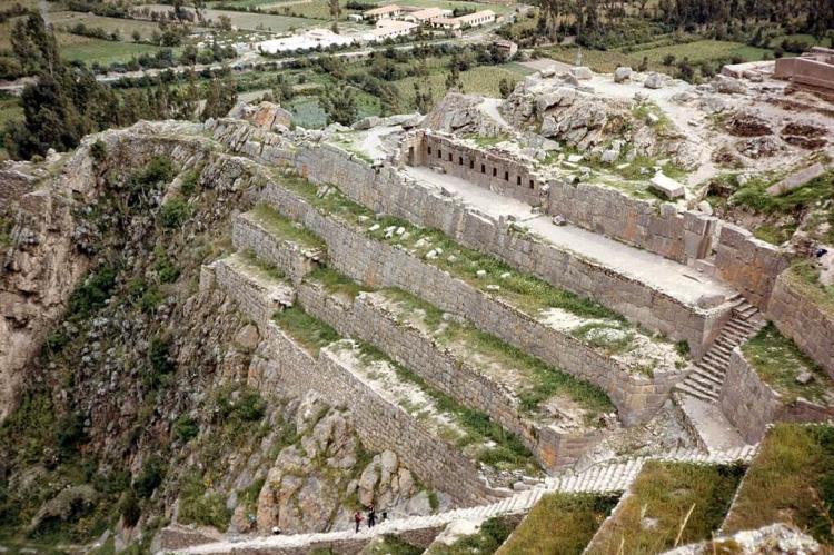 Inca site of Ollantaytambo, Peru