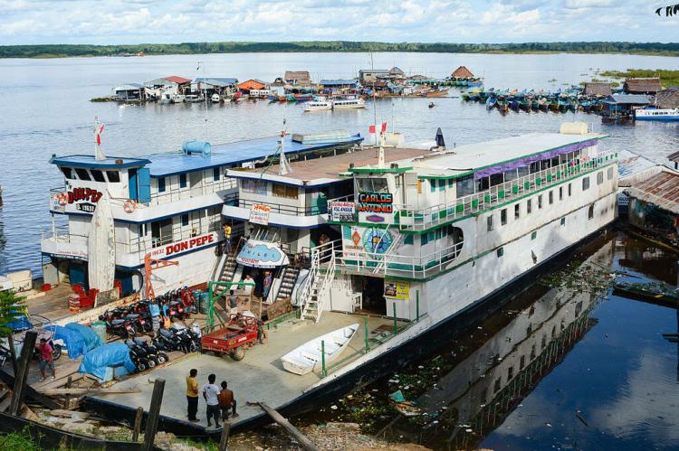 Waterfront, Iquitos, Peru
