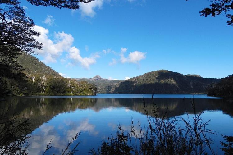 Paradise Lake, Puyehue National Park, Los Lagos Region, Chile