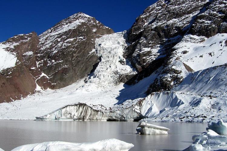 San Francisco Glacier: El Morado Natural Monument, Chile