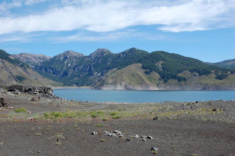 Laguna Laja in Bio Bio Region, Chile