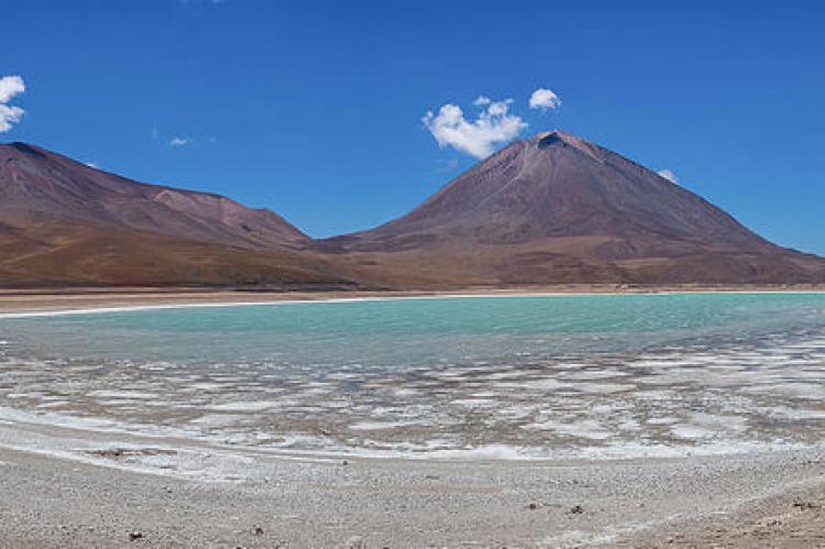 View of Laguna Verde, Bolivia