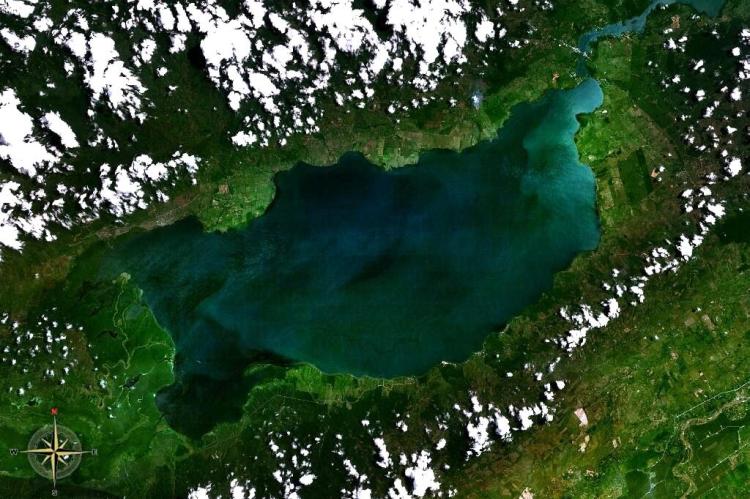 Lake Izabal via NASA