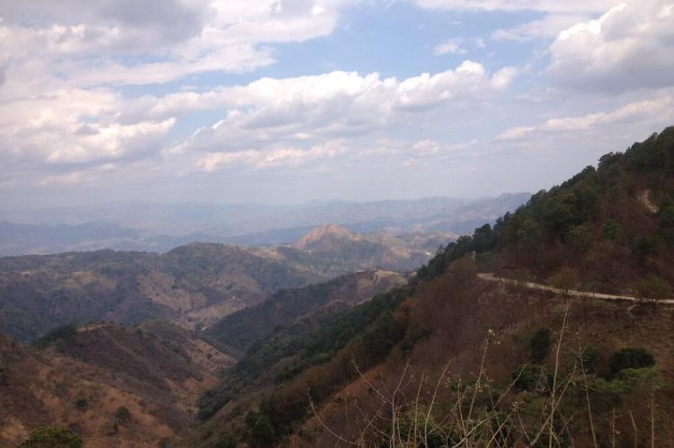 Mountain landscape, Lempira, western Honduras