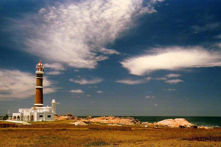 Lighthouse panorama, Cabo Polonio, Rocha, Uruguay