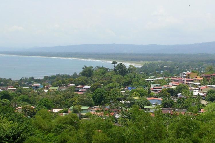 Caribbean coastline view, Limón, Costa Rica