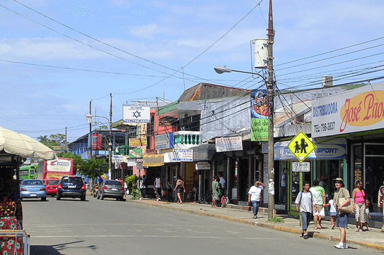 Street scene, Limon, Costa Rica (2008)