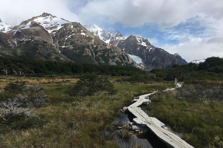 Trail in Los Glaciares National Park, Argentina