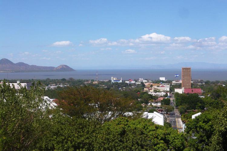 Managua, Nicaragua, as seen from Loma de Tiscapa