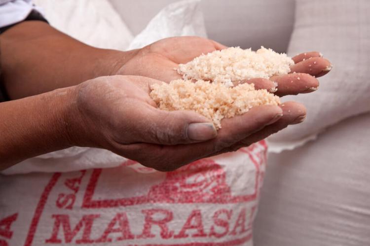 Salt from Maras, Peru
