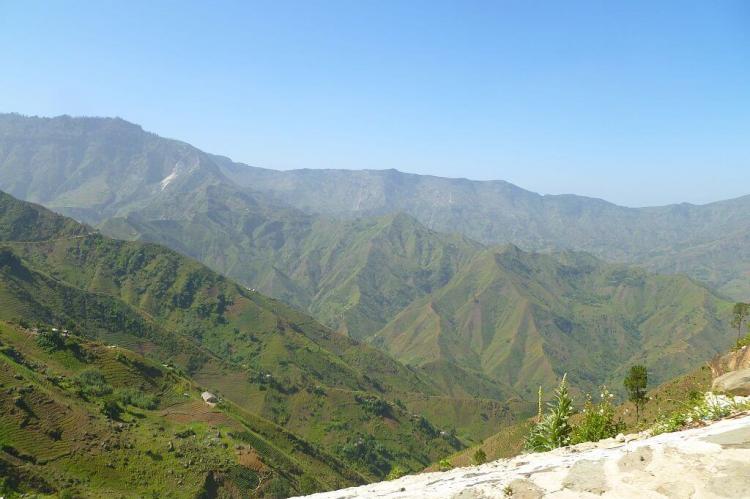 Massif de la Selle panorama, Haiti