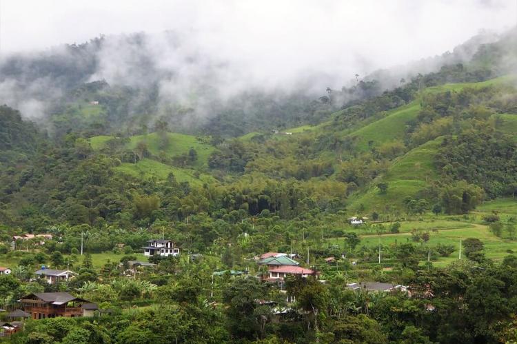 Mindo Valley panorama, Ecuador
