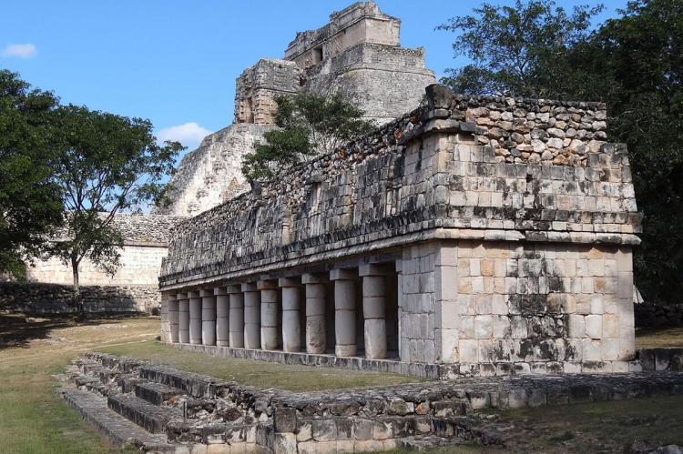 Monumental Architecture, Uxmal Archaeological Site, Mexico