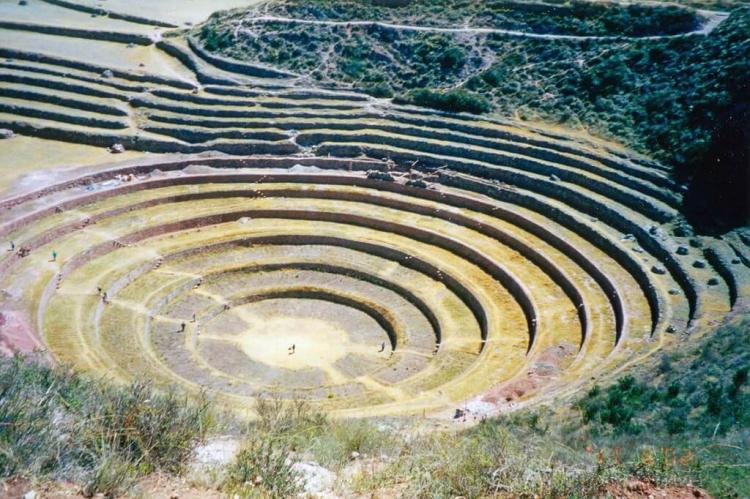 Moray Incan ruins, Sacred Valley, Peru