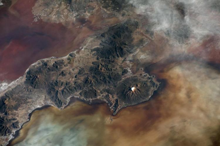 NASA photo of the Tunupa Volcano in Bolivia