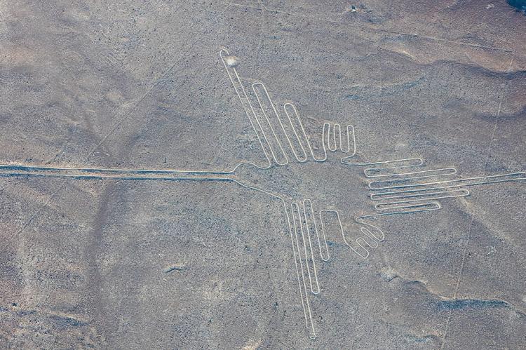 "The Hummingbird" - Nazca Lines, Nazca, Peru