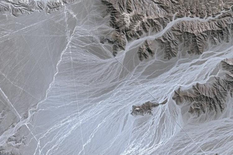 Nazca Lines (Peru) by SPOT Satellite
