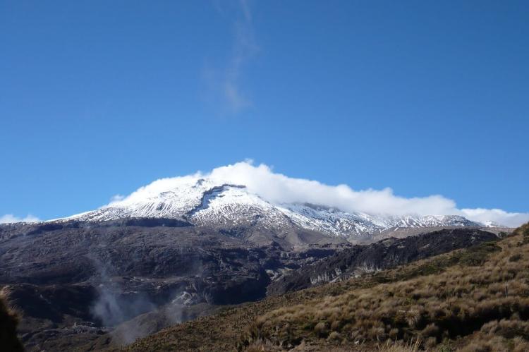 Nevado del Ruiz from the road to Murillo, Colombia