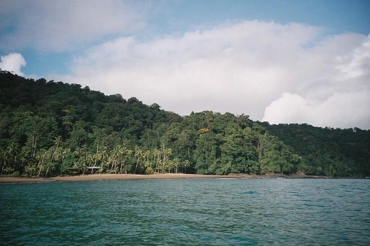 Pacific Ocean coastline, Chocó, Colombia