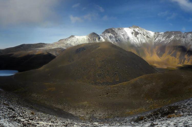 Panorama of Nevado de Toluca National Park, Mexico