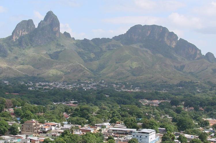 Panorama of San Juan de los Morros, Venezuela