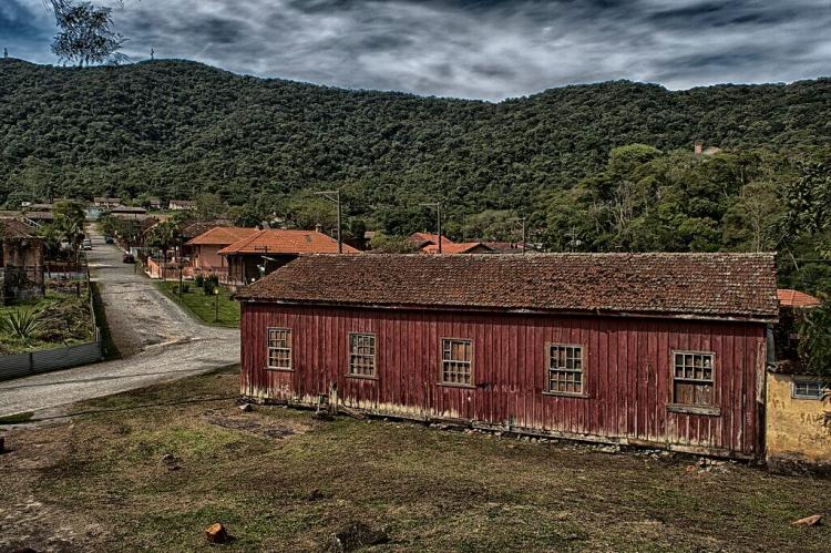 Paranapiacaba mountain vista, Brazil