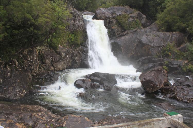 Waterfall, Parque Nacional Alerce Andino, Chile