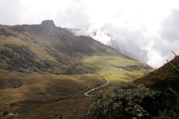 Los Nevados National Park in the Coffee Triangle (Colombia)