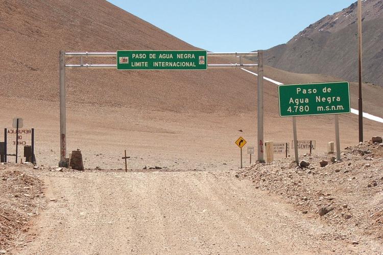 Paso de Agua Negra, Andes Mountains, border between Argentina and Chile, San Juan province
