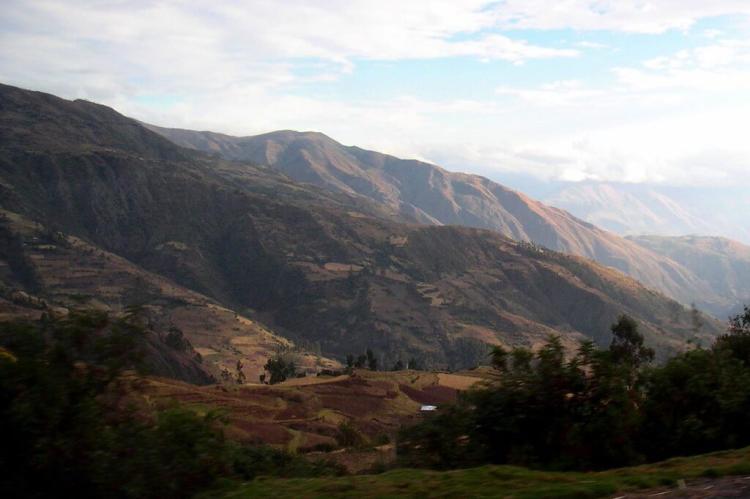 Peru mountain valley landscape