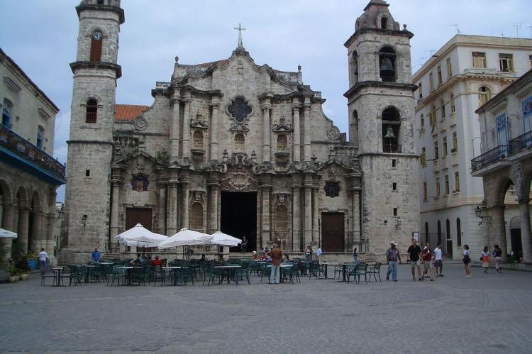  Square of the Cathedral of San Cristobal, Havana, Cuba