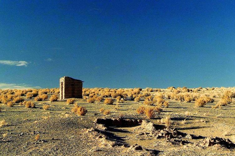 Outhouse in the Puna de Atacama, Jujuy, Argentina