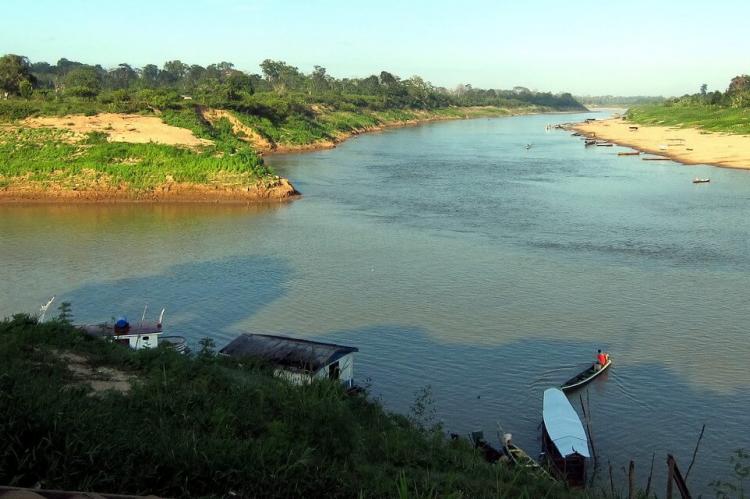 Confluence of the Purus and Acre rivers, Brazil