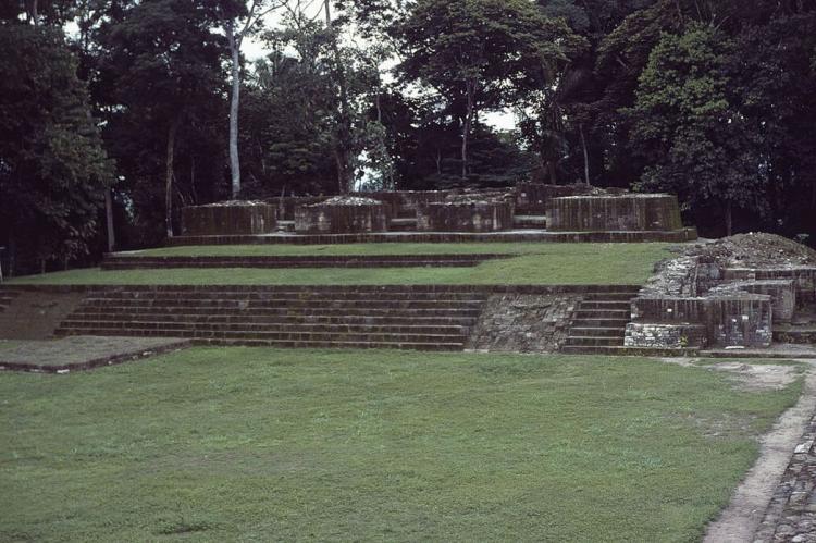 Structure at Quirigua, Guatemala