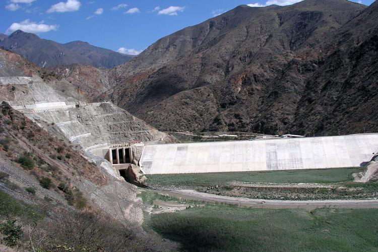 Limon Dam, Huancabamba River, Pomahuaca District, Cajamarca, Peru