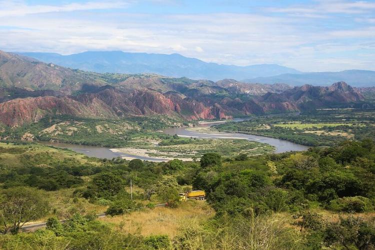 Magdalena River near Gigante, Colombia