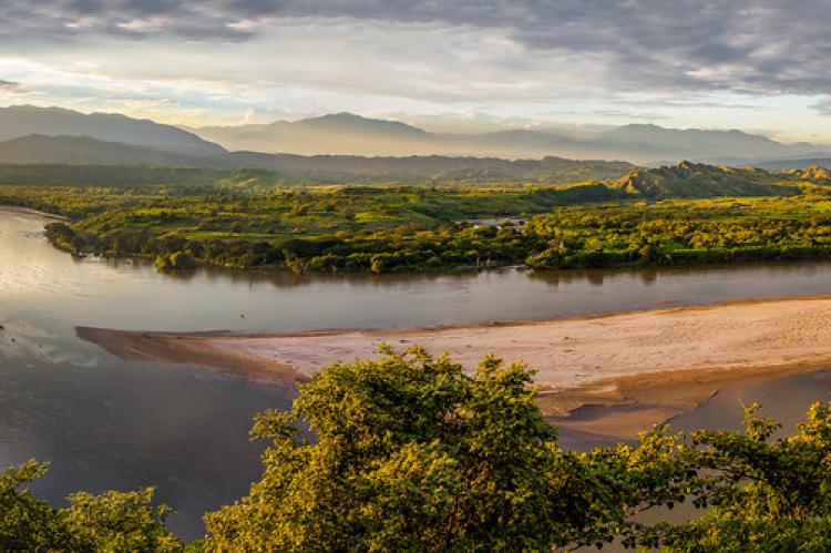 Panorama of Río Magdalena, San Augustin - Colombia