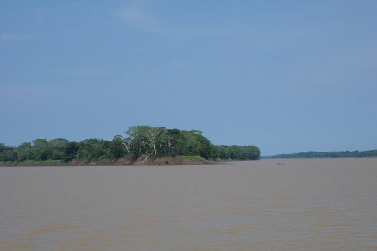 Navigating the Purus River, Amazonas, Brazil