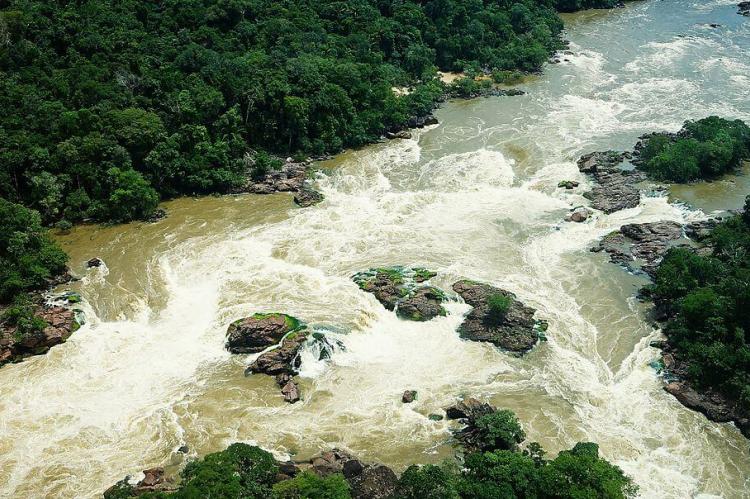 Seven Falls region, Tiles Peres River, Brazil