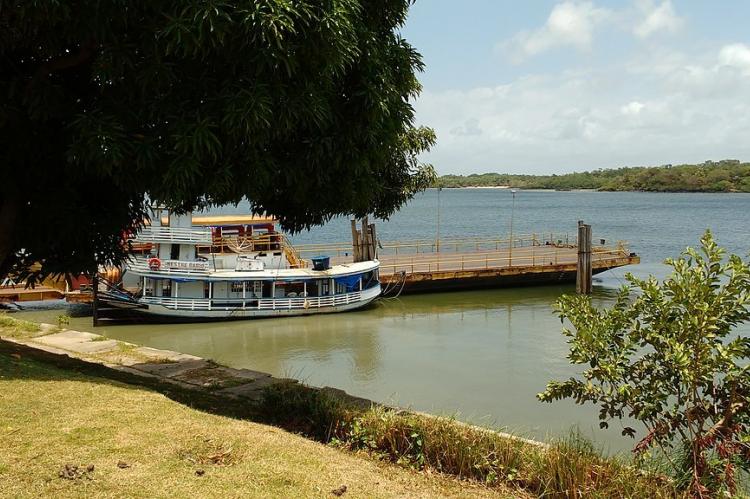 River boat at Ilha de Marajó, Brazil