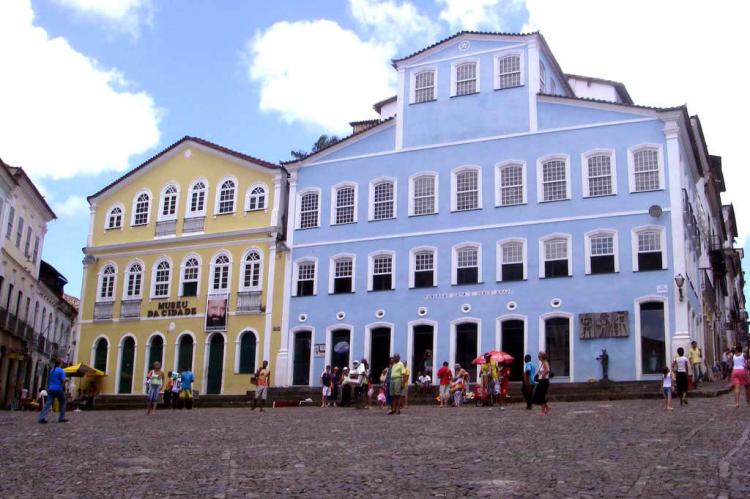 Square in Salvador, Bahia, Brazil