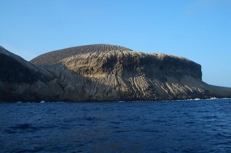 View of San Benedicto Island, Revillagigedo Islands, Mexico