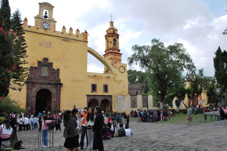 San Bernadino de Siena Parish Church in Xochimilco, Mexico City