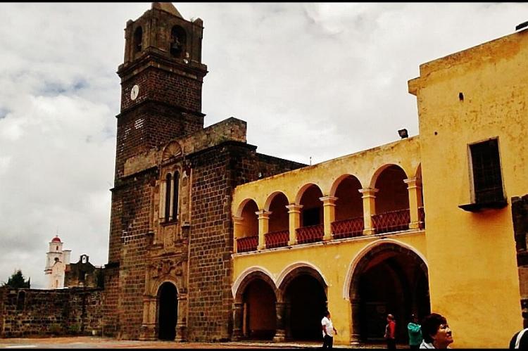 Ex Convento Franciscano de Calpan (San Andrés Calpan) Estado de Puebla, México