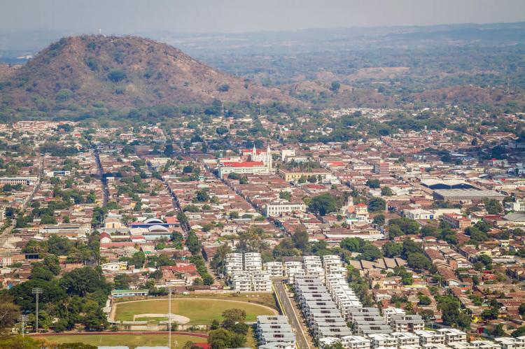 Santa Ana, El Salvador panorama