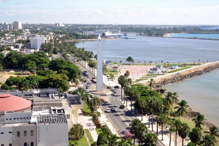 Santo Domingo waterfront panorama, Dominican Republic
