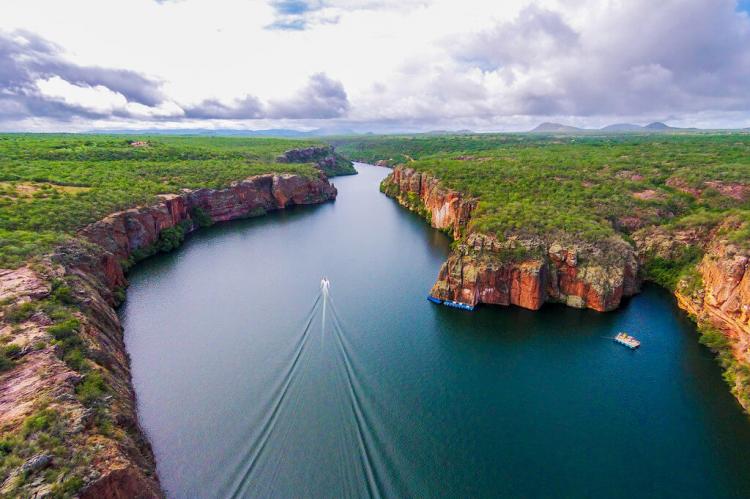 Canyons of the São Francisco River, Canindé, Sergipe, Brazil
