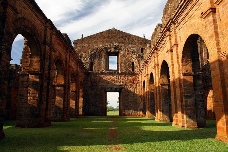 São Miguel Arcanjo main abbey ruins, Brazil